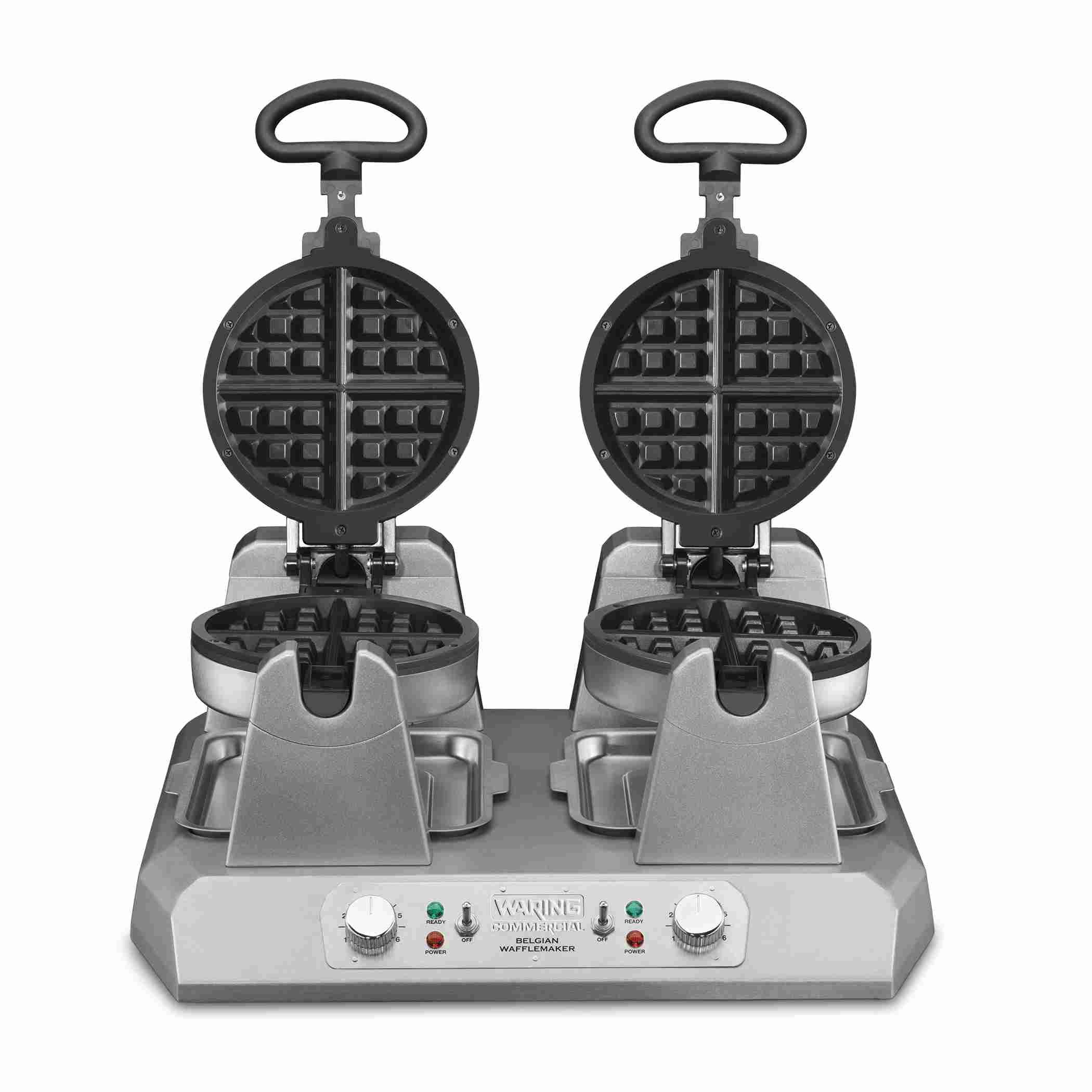 Side-by-Side Single Belgian Waffle Maker, 208 Volt